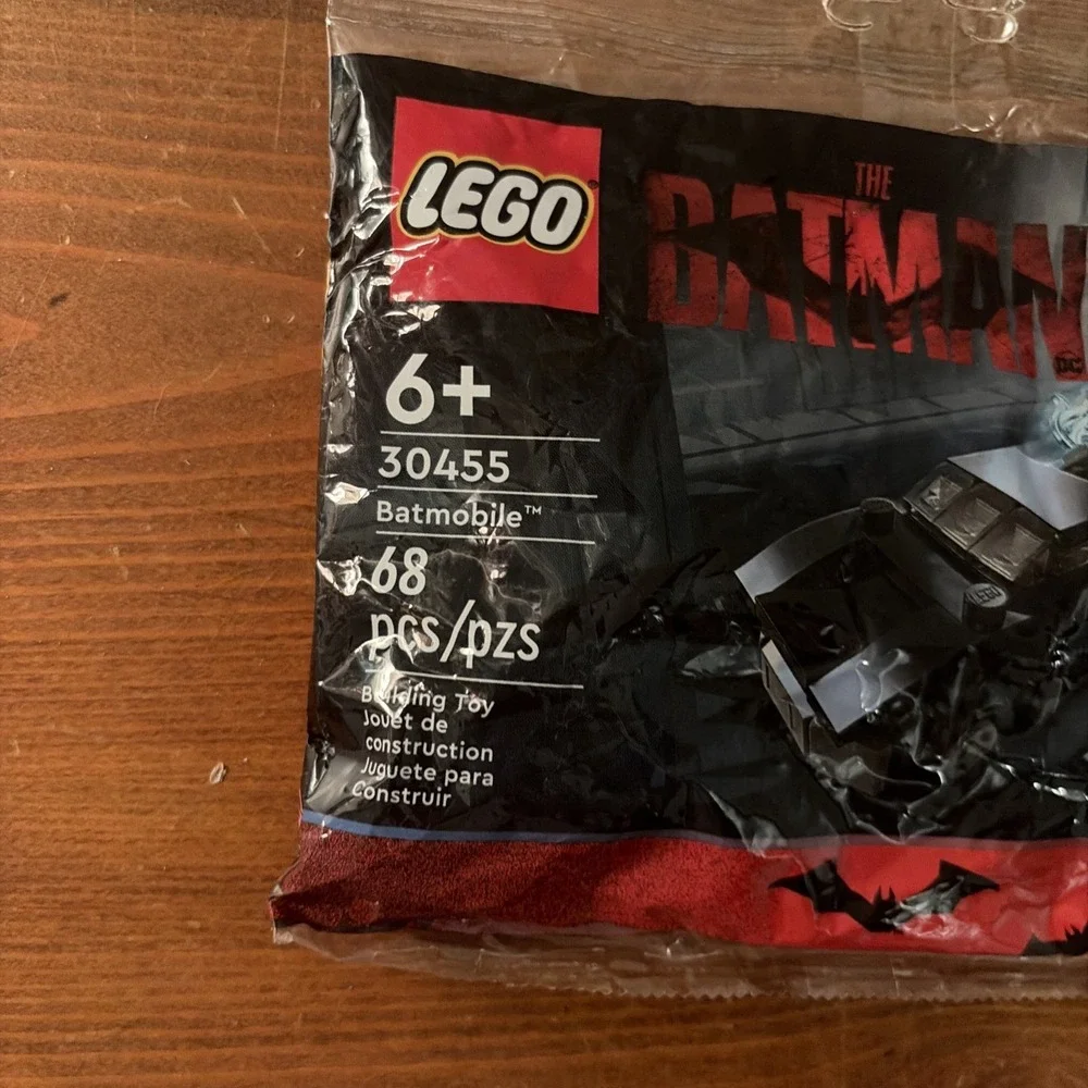 LEGO 30455 The Batman Polybag Batmobile - New and Sealed - 68 Pieces